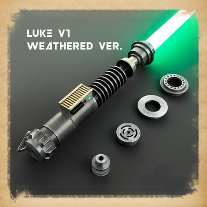 LUKE V1 Weathered Ver. RGB/Neopixel Lightsaber